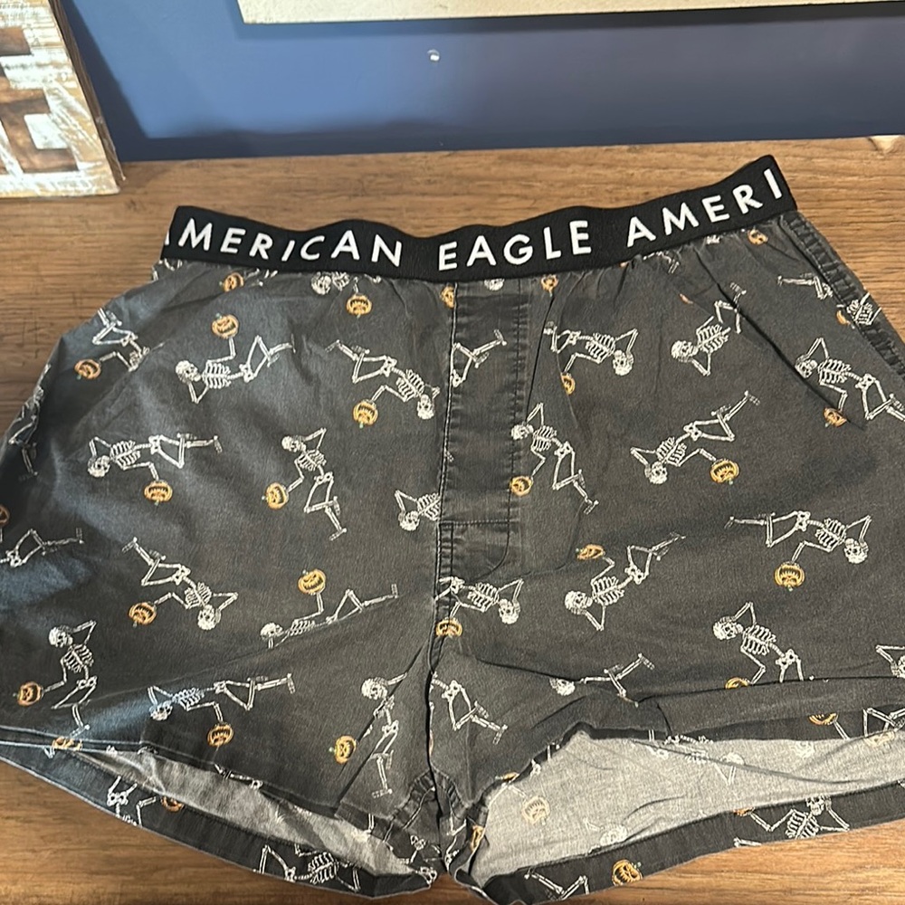 American Eagle Outfitters Black and White Pajama Set